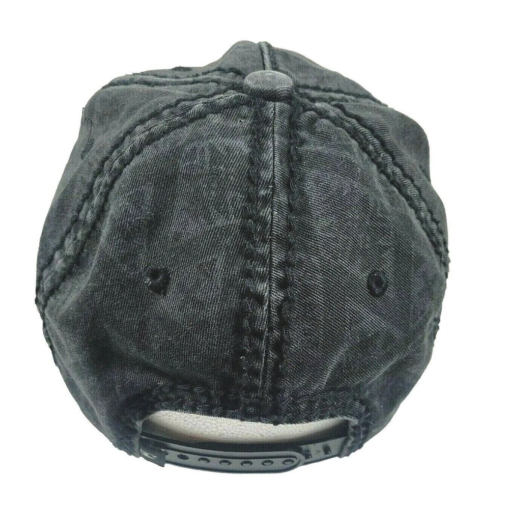 O'Neill Ball Cap Gray/Black‎ Print 100% Cotton Unisex - Pre-owned - Picture 2 of 5